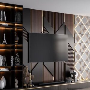 TV Wall 30 3d model Buy Download 3dbrute